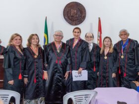 Anne Veloso Monteiro foi eleita por aclamação a nova presidente da Academia Paraense Literária Interiorana,. Foto: Divulgação.